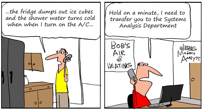 Humor - Cartoon: IoT Systems Analysis
